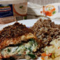Сырно-шпинатная курица
