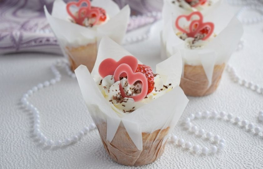 1. Этап. Капкейки для любимого: Приятного угощения!