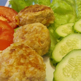 Тефтели с рисом и мясом