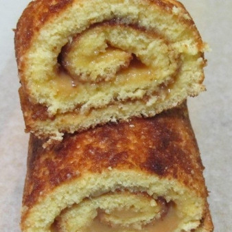 Рулет с вареной сгущенкой