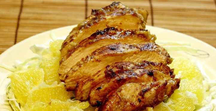 1. Этап. Куриная грудка с апельсинами: Приятного аппетита!