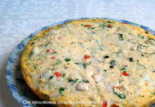 1. Этап. Запеканка из цветной капусты в мультиварке: Аккуратно выньте запеканку из мультиварки. Остудите.