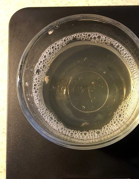 1. Этап. Желе за 10 минут: 2. На растворение желатина уходит примерно 3-5 мин.