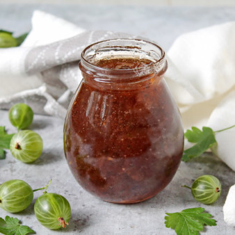 Варенье из крыжовника с имбирем