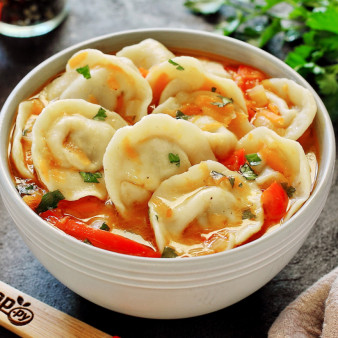 Пельмени в казане