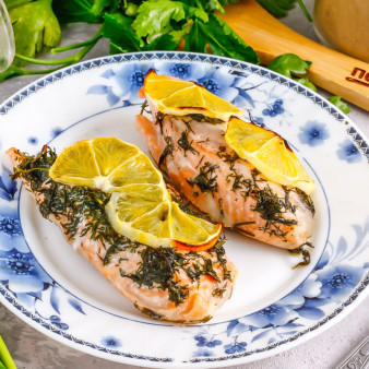 Лосось по-шведски