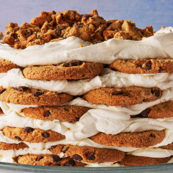 Milk 'N' Cookies Icebox Cake