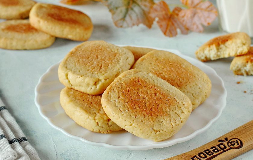 1. Этап. Песочное печенье на желтках: Приятного аппетита!