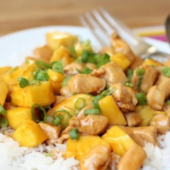 Курица с ананасами в мультиварке