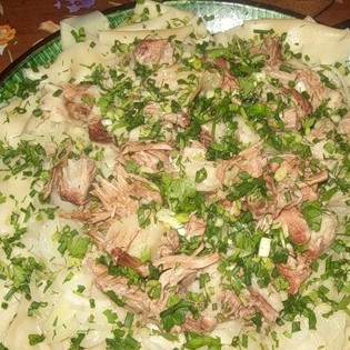 Бешбармак из говядины