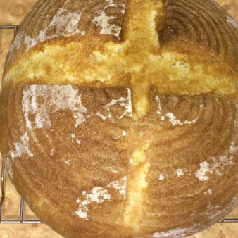 Хлеб оливковый на закваске