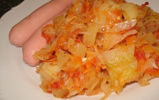 1. Этап. Тушеная картошка с овощами в мультиварке: Готовьте рагу в режиме 