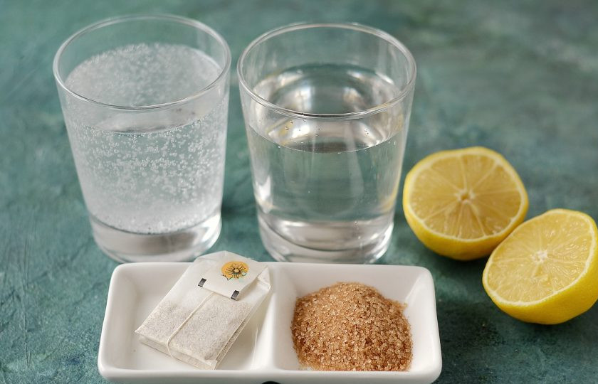 1. Этап. Ромашковый лимонад: Подготовьте все ингредиенты.