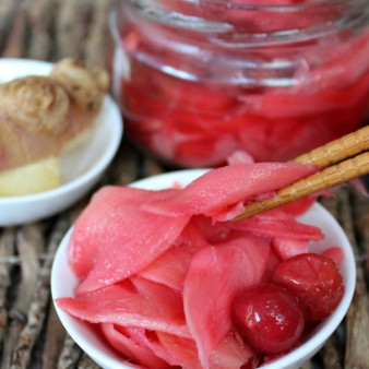 Имбирь маринованный в яблочном уксусе