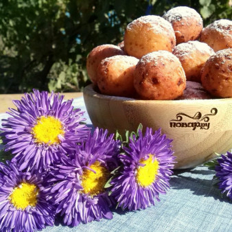 Пончики из творога