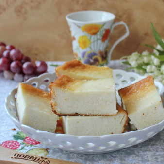 Творожная запеканка по маминому рецепту