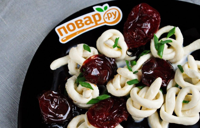 1. Этап. Домашний сыр страчателла: Приятного аппетита!