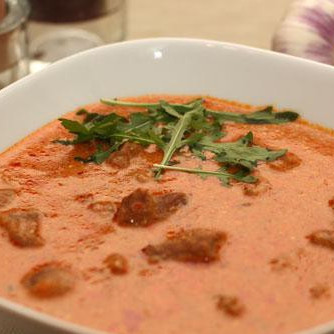 Гуляш из свиной шейки