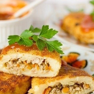 Картофельное тесто для зраз