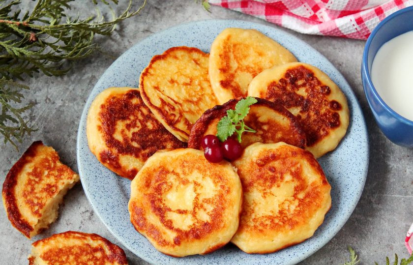 1. Этап. Сырники из детского творожка Агуша: Приятного аппетита!