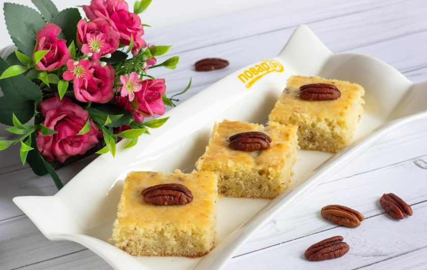 1. Этап. Пирожные с орехами пекан: Приятного аппетита!