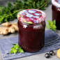 Варенье из чёрной смородины с имбирём