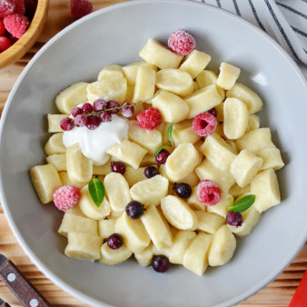 Ленивые вареники из рикотты