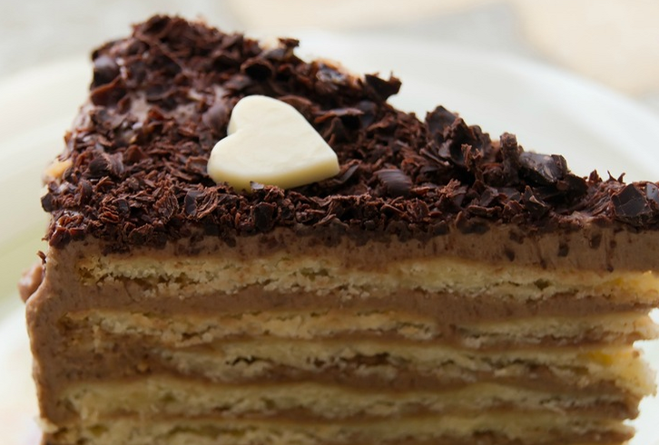 1. Этап. Торт Микадо: Приятного аппетита!