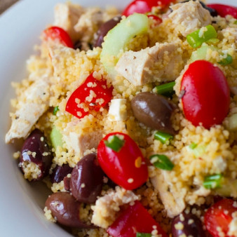 Кускус с курицей