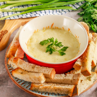 Запеченный Сулугуни