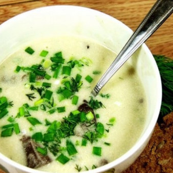 Суп-пюре из картофеля