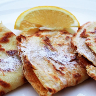 Тоненькие блины на молоке