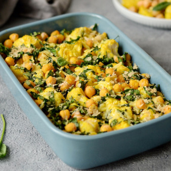 Запеканка с нутом