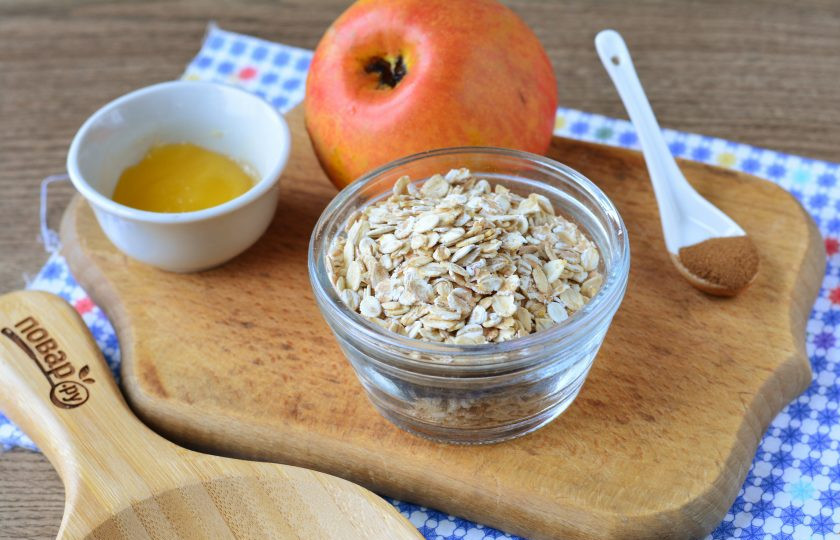 1. Этап. Каша на воде для похудения: Подготовьте все ингредиенты.