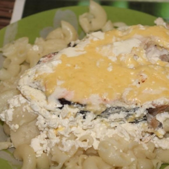 Рыба под сливочным соусом в духовке