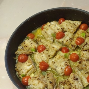 1. Этап. Минтай, запеченный в духовке: Приятного аппетита!