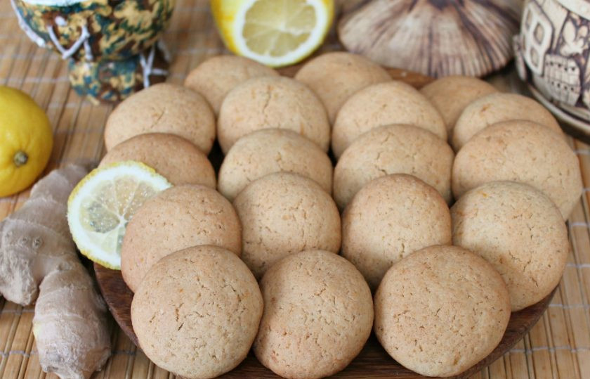 1. Этап. Песочное имбирное печенье: Приятного чаепития!