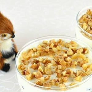 Десерт с черносливом и грецкими орехами