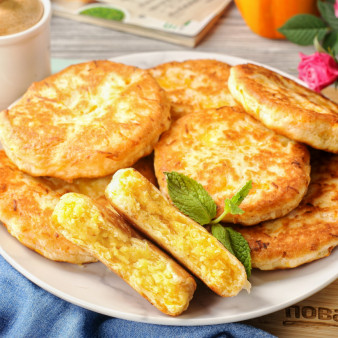 Морковные пышки