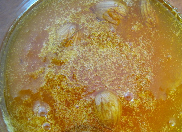 1. Этап. Варенье из абрикосов без воды: Когда баночка будет заполнена полностью, подождем, пока варенье остынет, и закатаем его. Хранится это лакомство довольно хорошо в прохладном темном месте. Приятного аппетита!