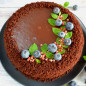 Торт Шоколадный бархат со сливочным кремом