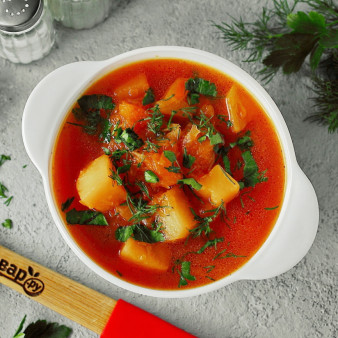 Борщ с тыквой