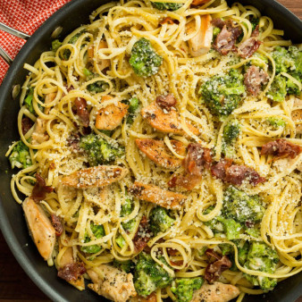 Prosciutto-Chicken Pasta