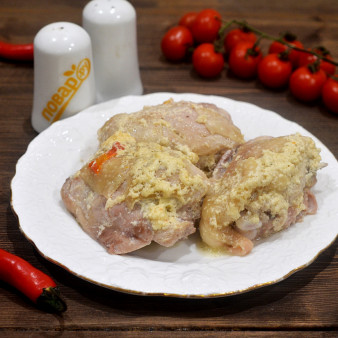 Курица в сливках в мультиварке