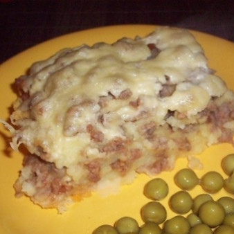 Картофельное пюре с фаршем