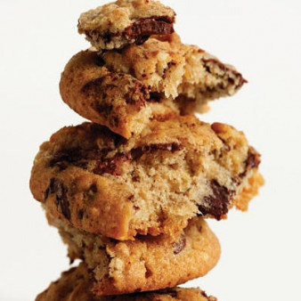 Banana-Walnut Chocolate Chunk Cookies