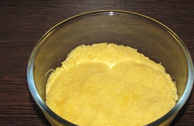 1. Этап. Картофельные шарики с фаршем: 3. Тщательно все перемешиваем.