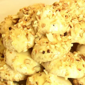 Торт-безе со сгущенкой