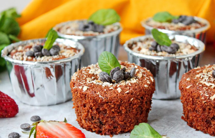 1. Этап. Шоколадные кексы из кокосовой муки: Наши шоколадные кексы из кокосовой муки готовы.