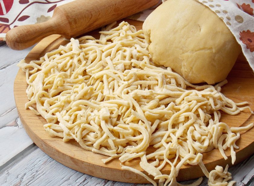 1. Этап. Домашняя лапша в хлебопечке: Приятного аппетита!